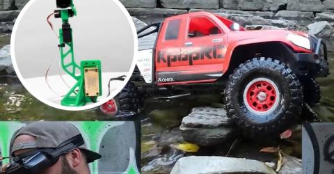 FPV Jeep with Servo-Based Camera System Powered by SpeedyBee F405 Mini