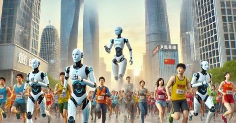 World’s First Human-Robot Marathon