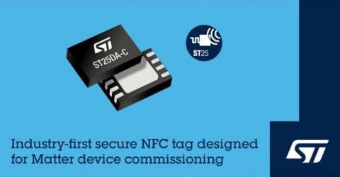 STMicroelectronics Unveils ST25DA-C Matter NFC Chip