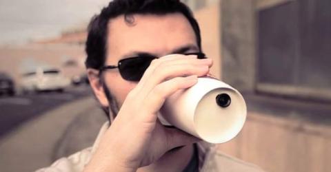 Arduino Coffee Cup Spy Camera