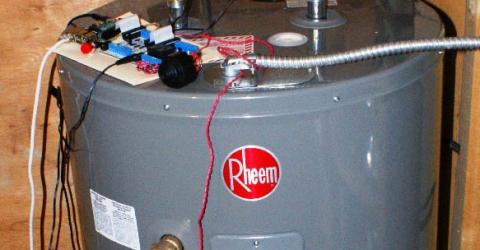 Raspberry Pi Hot Water Tank Leak Detector using SPI Modules