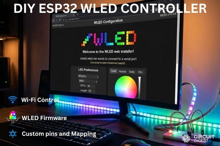 DIY ESP32 WLED Controller