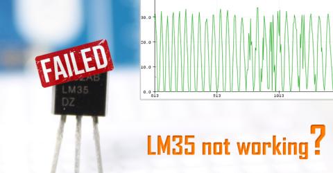 LM35 Not Working - Solution