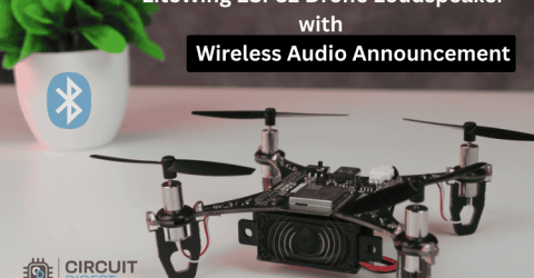 LiteWing ESP32 Drone Loudspeaker with Wireless Audio Announcement