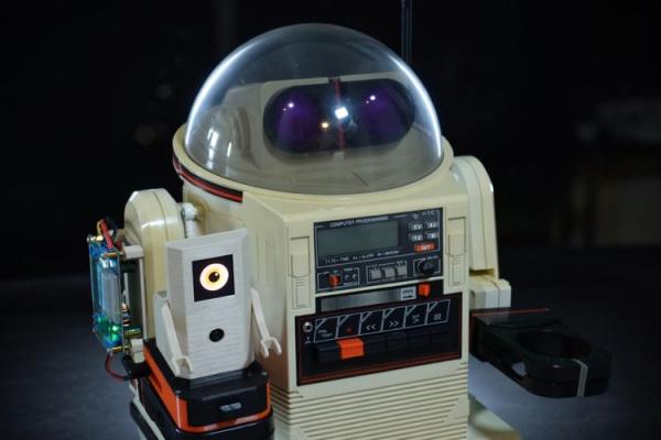 1984 Tomy Omnibot With Raspberry Pi AI