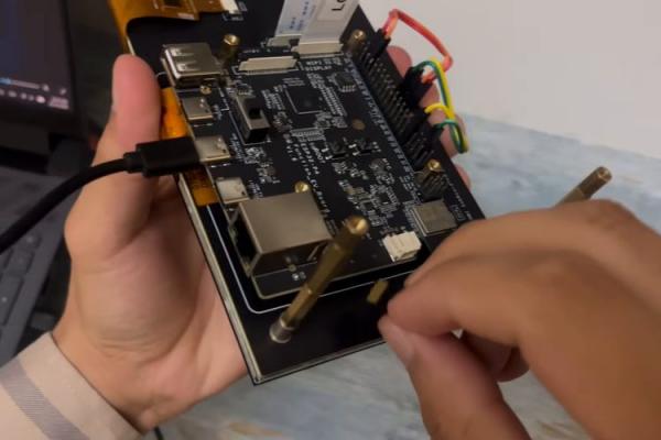 Live Speech-to-Text on a Microcontroller ESP32-P4X Chip