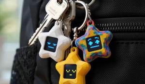 Compact DIY OLED Keychain Gadget With ESP32-S3