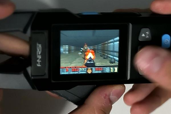 DOOM Running On A 30 Clamp Meter
