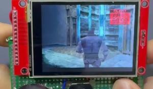 ESP32-S3 Running Metal Gear Solid on Custom