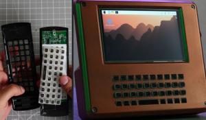 Custom TV Remote Handheld Raspberry Pi Computer