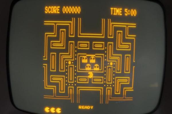 Pac-Man Championship Edition Running On Arduino Uno