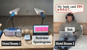 Radio Frequency Signal Eavesdropping On Wireless Headphones