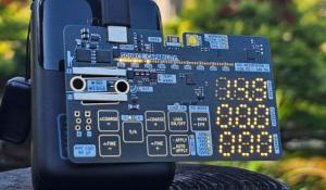 The Negotiator II PCB Business Card Power