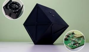 ESP32-Powered Self-Balancing Cube Jumps And Lands