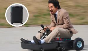 Suitcase Car Unfolds Into Fully Functional Vehicle