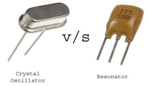 Crystal Oscillator Vs Resonator