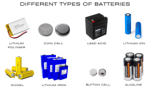 Different Types of Batteries