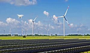 Drone Technology in Solar Power Plants 