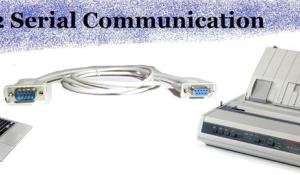 RS232 serial communication