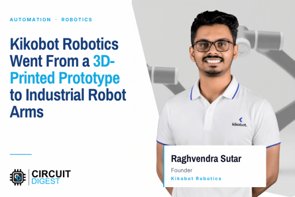 Pune Startup Builds Robot Arms and Actuators