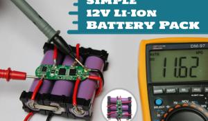 Simple 12V Li-Ion Battery Pack