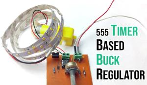 555 Timer based Buck Regulator