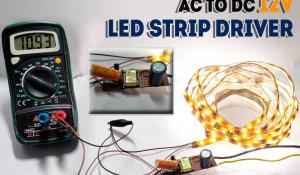 AC to DC 12V LED Strip Driver