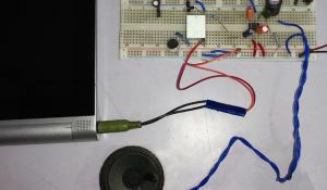 Audio Voice-over circuit using LM386