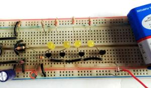 Bike/Car Turning Signal Indicator Circuit using 555 Timer IC
