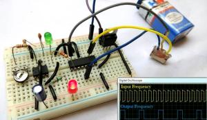 555 Timer PWM Generator Circuit Diagram