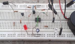 Infrared Detector Circuit using 555 Timer IC