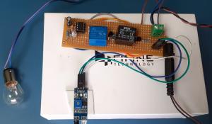 IR based Motion Sensor Circuit using 555 Timer IC