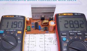 Inverting Buck-Boost Converter with TL494