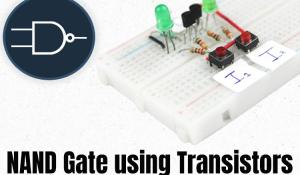 NAND Gate using transistors