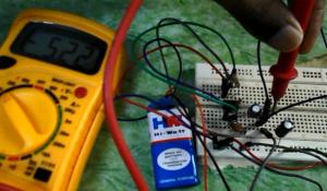 Negative Voltage Generator using IC 555