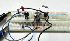 Overcurrent Protection using Operational Amplifier