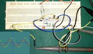 Phase Shift Oscillator Circuit