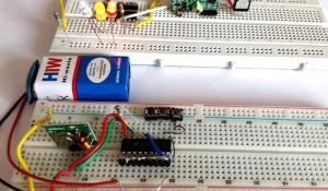 RF Transmitter and Receiver Circuit