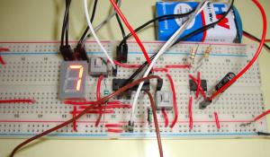 Reaction Timer Game using IC 555 and IC 4026