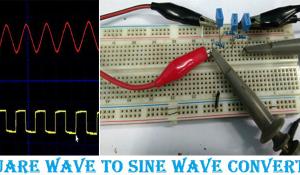 Square wave to Sine Wave Converter