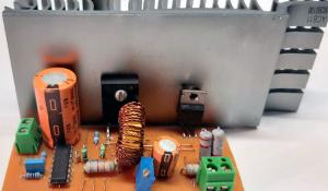TL494 High Power High Efficiency Buck Converter Circuit