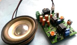 Voice Modulator Circuit using LM358 and LM386