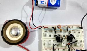 Ding Dong Sound Generator Door Bell Circuit using 555 Timer