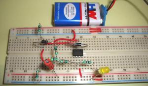 Op-amp IC LM741 Tester Circuit