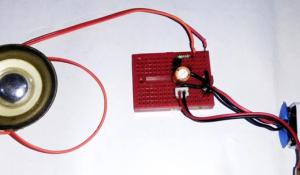 Simple preamplifier Circuit using Transistor