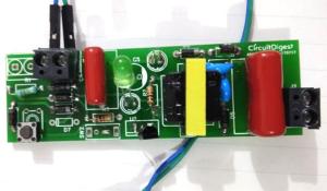 DIY Stun Gun Circuit on PCB