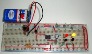 Temperature Controlled LEDs using LM35