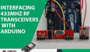 Interfacing 433MHz RF Transceiver with Arduino