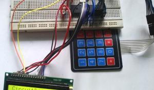 4x4 Matrix Keypad Interfacing with PIC Microcontroller