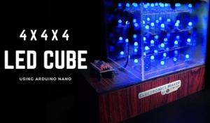 4x4x4 LED Cube